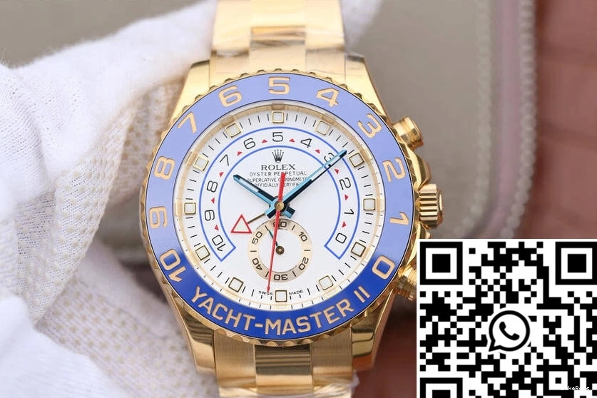 M116688-0002 Dial Yacht-Master White II Rolex JF Factory 0401